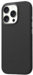 Dėklas Araree etui Pellis Carbon iPhone 16 Pro 6.3" juoda/juodas AR20-02125B