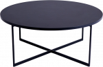 Customform Kavos staliukas, NIKO, 80x34 cm, juodas