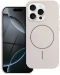 Dėklas Oem Case for iPhone 16 PRO Premium Glossy Mag Cover compatible with MagSafe and Camera Control button baltas