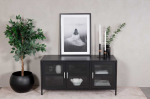 Venture Design Televizoriaus stovas, Acero, 80x43x97 cm, juodas