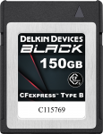 Atminties kortelė Delkin CFexpress Juodas I Type B I R1725/W1530 (G3) 150GB