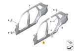 Bmw X7 G07 Kairysis Stulpelis Su Rokera 41007955085