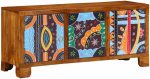 Batų suolelis Medus ruda 100 x 35 x 45 cm Alyvuogių masyvas