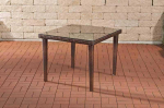Lauko baldų komplektas Mville Stalas Bari 100x100