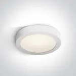 Lubinis &scaron;viestuvas 15W LED plafonas, baltas, 2700/3000/4000K, 62115F/W/V