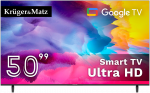 Televizorius Kruger & Matz 50' UHD Google TV 5.0 DVB-T2/T/C H.265 HEVC
