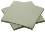Servetėlės Bio Dunisoft 20 x 20 cm pistacijų žalios, 16 pak. x 180 vnt./kartonas