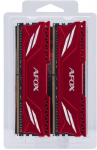 AFOX GAMING DDR4 2X8GB 3200MHZ CL16 XMP2 Raudonas