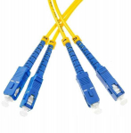Jungiamasis laidas SM SC/UPC-SC/UPC dvipusis 3m 9/125 3.0mm G652D
