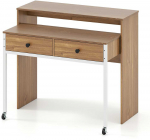 Bonideco Select Ra&scaron;omasis stalas 100x63x88cm., &scaron;viesiai rudos/baltos spalvos