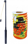 Rappa Helovino žibintas 15 cm su pagaliuku 40 cm