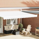 Markizės apdailė Balta 430 x 20 cm Drobė