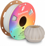 &bdquo;Polymaker Panchroma PLA&ldquo; matinis popierius 1,75 mm, 1kg &ndash; medvilnė Baltas