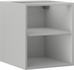 Mexen Box-A spintelė su lentyna, 40 cm, Pilkas matt