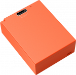 SmallRig 5088 USB-C Rechargeable Camera Baterija NP-W126S Oranžinis