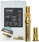 Ruthex Weller ET ir LT serijos litavimo antgalių adapteris, suderinamas su WE1010, WP80, WEP70