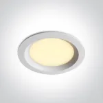 25W LED įleidžiamas &scaron;viestuvas, baltas, 3000/4000/5000K, IP65, 10125BX/W/V