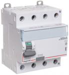 Legrand 411735 Liekamosios srovės jungiklis 4P 80A 0,5A tipo AC P304 DX3 411735