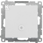 Kontakt Simon LED kryžminis JUNGTIS P.J. MATINĖ PILKA SIMO