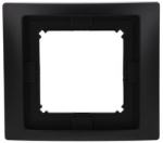 Kontakt Simon BMRC1B/49 Simon Basic Single Neos rėmas, skirtas IP44 purslams apsaugotai versijai su juodu sandarikliu BMRC1B/49