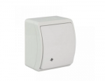 Elektro Plast 61.331 Koala Cross jungtis įjungimas/i&scaron;jungimas IP44 baltas VW 154-01 61.331