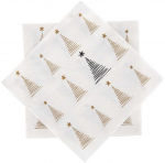 Papierservietten Servietten 3-lagig weihnachtlich CHRISTBAUM 33x33 cm 20 Stk.