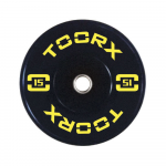Weight plate TOORX Bumper Plate Absolute, 50 mm, 15 kg