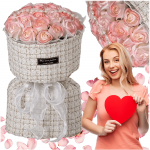 Realprices Muilo rožių rožinis LED rinkinys Valentino dienos, moterų dienos dovanai gimtadieniui