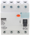 Bemko A03-K8-4-40-030 LIKUTINĖS SROVĖS I&Scaron;JUNGIKLIS A 4P 40A 30mA SCHELINGER A03-K8-4-40-030