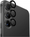 Szkło na objektyvas aparatu UNIQ Optix Aliuminio Camera Lens do Samsung Galaxy S26 / S26+ juoda