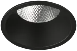 12,5W LED įleidžiamas &scaron;viestuvas KIDAL, juodas, 3000K, IP44, E3771102N