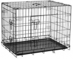 Metalowa klatka &scaron;uniui, kojec, dydis XL 91x60x67 cm , REBEL ANIMALS
