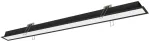 22W LED linijinis įleidžiamas &scaron;viestuvas SASA, juodas, 4000K, 860mm, dimeriuojamas, 3917-03086-4-B-P-D4