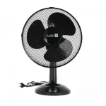 40W stalinis ventiliatorius VIENTO, juodas 3 greičių