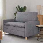 Sofa &Scaron;viesiai pilka 126 x 81 x 87,5 cm Poliesteris