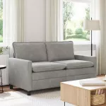 Sofa &Scaron;viesiai pilka 156 x 81 x 87,5 cm Aksomas