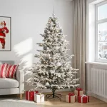 Dirbtinė kalėdinė eglutė su rutuliuku 210 cm 300 LED