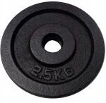 Kubisport Ketaus svarmens plok&scaron;tė &scaron;tangos strypui 2,5kg &ndash; 30 mm (Kub_05-CW2/5K-30)