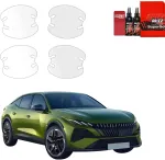 GrizzGlass Bespalvė apsauginė plėvelė BodyShield po durų rankenomis, skirta Peugeot 408 GT (2026) [4w1] (GRZ19906)