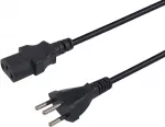 Equip Maitinimo kabelis C13 -> T12 rudas/juodas 3,00 m PVC (112241)