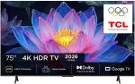 Televizorius TV Set TCL 75 " 4K Ultra HD 3840 x 2160 pikselių Flat 16:9 QLED 75P6L
