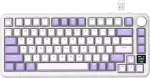 ATTACK SHARK belaidė mechaninė žaidimų klaviatūra 75 %, Bluetooth, 2,4 GHz, USB-C X85PRO