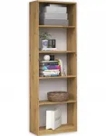 Top E Shop Lentyna 40cm spintelė knygoms segtuvams artisan ąžuolas svetainei biurui kambariui