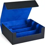 Newfun dėžutė prekybos kortelėms, suderinama magnetinė dėžutė, magic kortų dėžutė, prekybos kortelių organizatorius, talpina 1800+ kortelių be ki&scaron;enių, skirta kortelių laikymo dėžutei