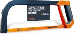 Presch Pjūklas metalui 300 mm &ndash; su bi-metaliniu pjūkleliu tiksliam pjovimui &ndash; 90&deg; pjūklelio pasukimas horizontaliems ir vertikaliems pjūviams &ndash; ergonomi&scaron;ka rankena su tvirtinimo veržliarakčiu