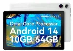 Plan&scaron;etė Dynamic Halo A10 10.1 Android 14 3gb + 7gb/64gb Wifi/bluetooth Baltas
