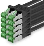 Cat 7 Ethernet tinklo kabelis 10 Gb/s, S-ftp Pimf, Rj45