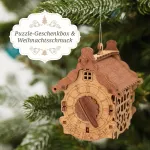 Idventure 3d medinės dėlionės rinkinys - Naujų Metų medžio puo&scaron;mena