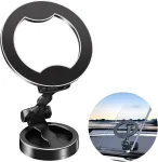 Kinizuxi automobilinis telefono laikiklis, skirtas mag safe, universalus magnetinis telefono laikiklis automobiliui i&scaron; lydinio, stiprūs magnetai prietaisų skydeliui, skirtas iphone 15 14 13 12 pro max mag safe dėklui, i&scaron;manusis telefonas