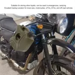 Benzino bakas, 3l, 0.75 galono, benzino kanistras, kuras, benzinas, talpyklos, žalia atsarginė talpa daugumai automobilių, motociklų, utv, atv, atv (#12)
